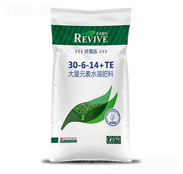 高氮型大量元素水溶肥料30-6-10+TE-葉美樂-福美特