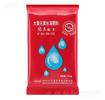 大量元素水溶肥料0-30-35+TE-德美靚果-德美實(shí)業(yè)
