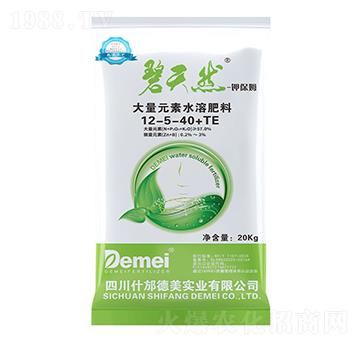 鉀保姆大量元素水溶肥料12-5-40+TE-碧天然-德美實(shí)業(yè)