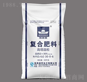 50kg高塔氯基復(fù)合肥料30-5-5-海德曼-富升化工