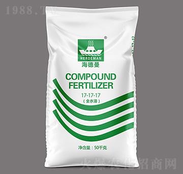 全水溶高塔硝硫基復(fù)合肥料17-17-17-海德曼-富升化工