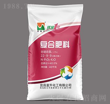 40kg高塔硝氯基復(fù)合肥料22-9-9-鈦寶1號-石寶山-富升化工