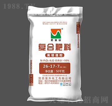 高塔氯基復(fù)合肥料26-17-7-石寶山-富升化工