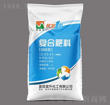 高塔硝硫基復(fù)合肥料15-15-15-鈦寶1號-石寶山-富升化工