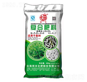桑樹(shù)適用復(fù)合肥料13-5-7-螳豐-弘祥化工