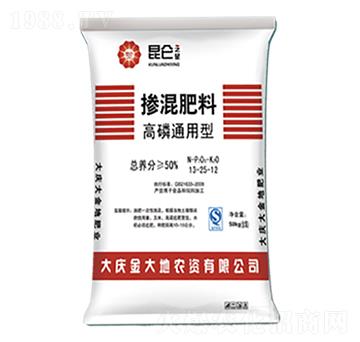 高磷通用型摻混肥料13-25-12-昆侖之美-永利科技