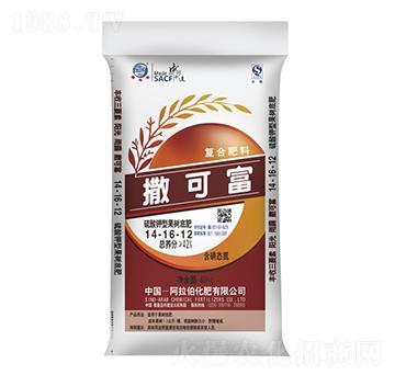 硫酸鉀型果樹底肥14-16-12-撒可富-阿拉伯化肥