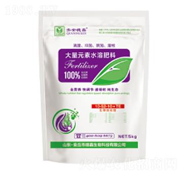 袋裝大量元素水溶肥料10-52-10+TE-德鑫生物