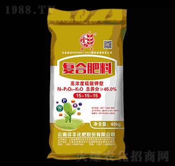 高濃度硫酸鉀型復(fù)合肥料15-15-15-螳豐-祥豐商貿(mào)