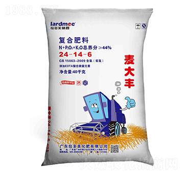 小麥專用復(fù)合肥料24-14-6-麥大豐-拉多美