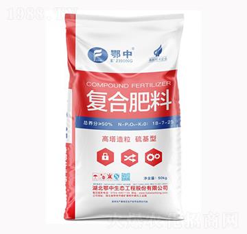 高塔造粒復(fù)合肥料18-7-25-鄂中