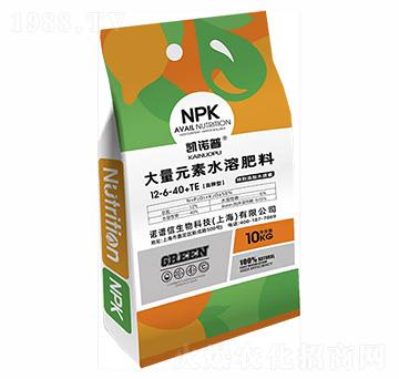 高鉀型大量元素水溶肥料12-6-40+TE-凱諾普-諾譜信