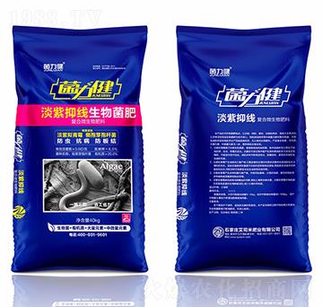 淡紫抑線生物菌肥-菌力健-艾司米肥業(yè)