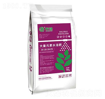大量元素水溶肥20-20-20+TE-喬健