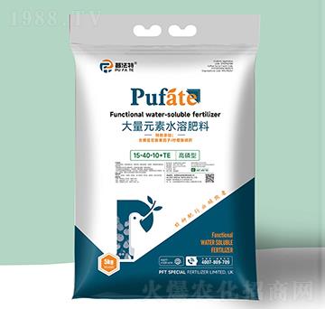 高磷型大量元素水溶肥料15-40-10+TE-普法特
