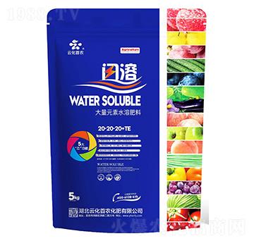 5kg閃溶大量元素水溶肥20-20-20+TE-云化首農