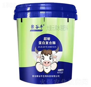 10kg超敏蛋白復(fù)合酶大量元素水溶肥料20-20-20+TE-聚谷牛