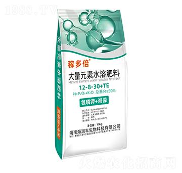 大量元素水溶肥料12-8-30+TE-稼多倍-海潤豐