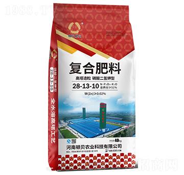 高塔造粒磷酸二氫鉀型復(fù)合肥料28-13-10-頓貝肥業(yè)